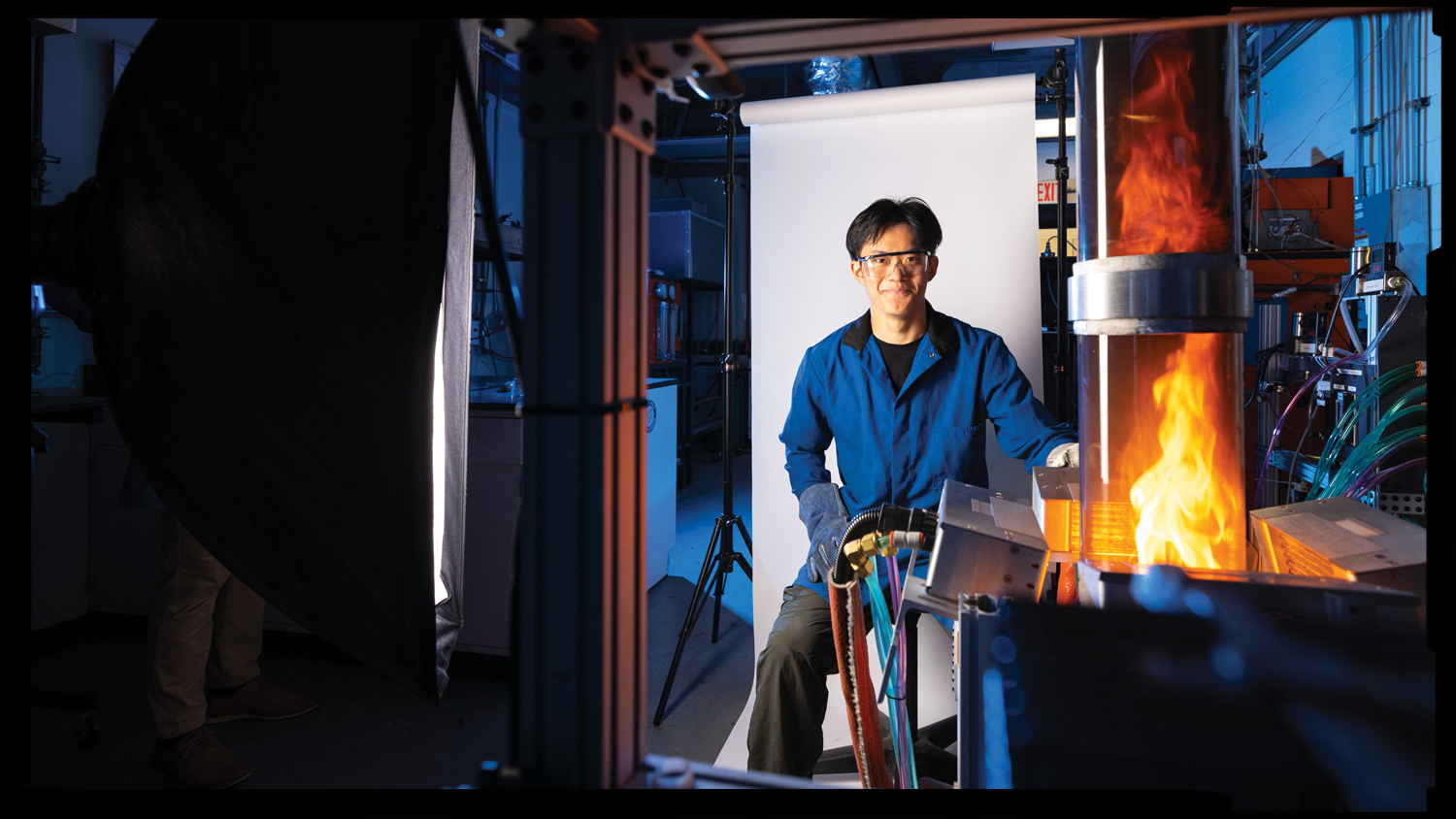 Colin Chen, senior in fire protection engineering