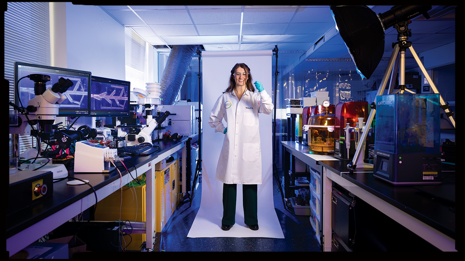 Bailey Felix, bioengineering Ph.D. candidate and Clark Doctoral Fellow