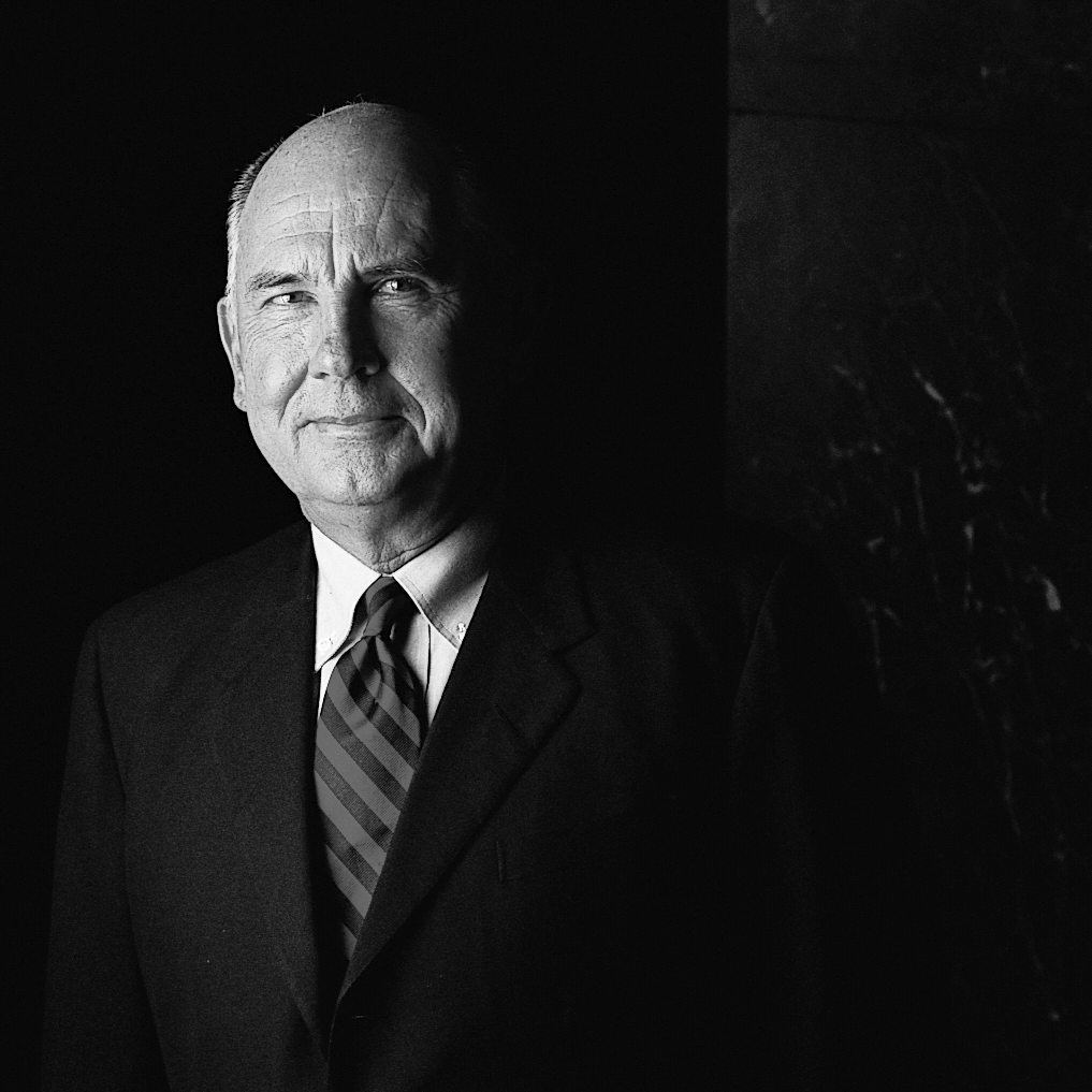 Black and White photo of Mr. A. James Clark