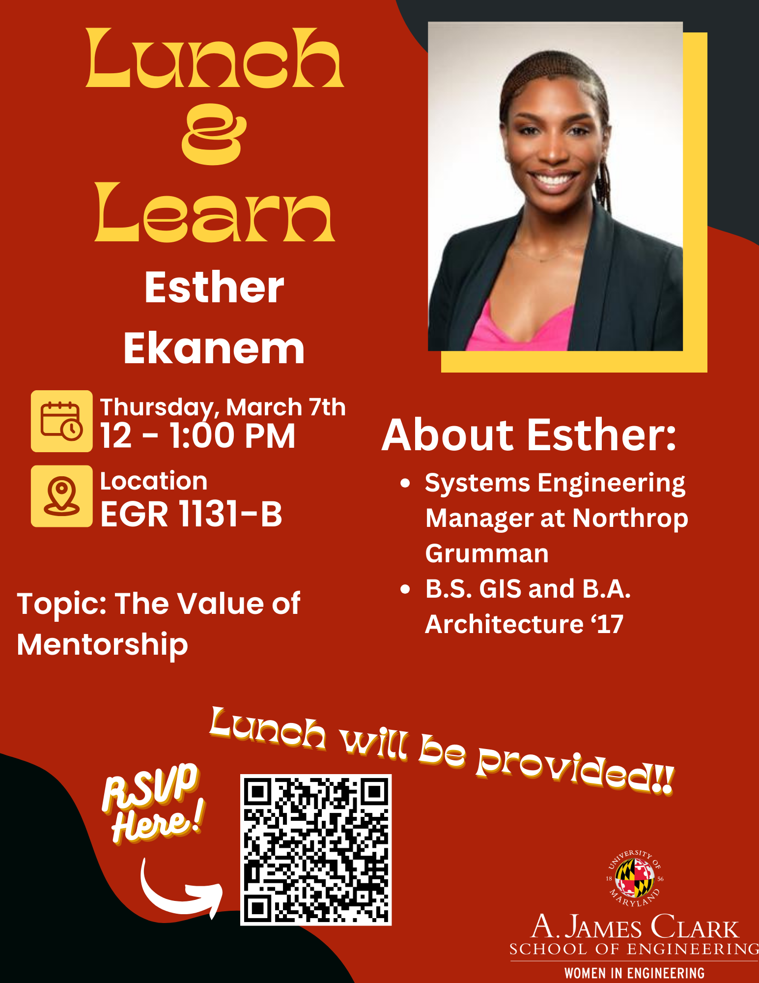 Esther Ekanem Lunch and Learn