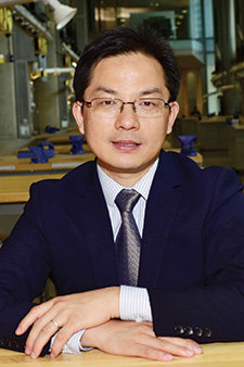 headshot of Professor and Center Director Liangbing Hu