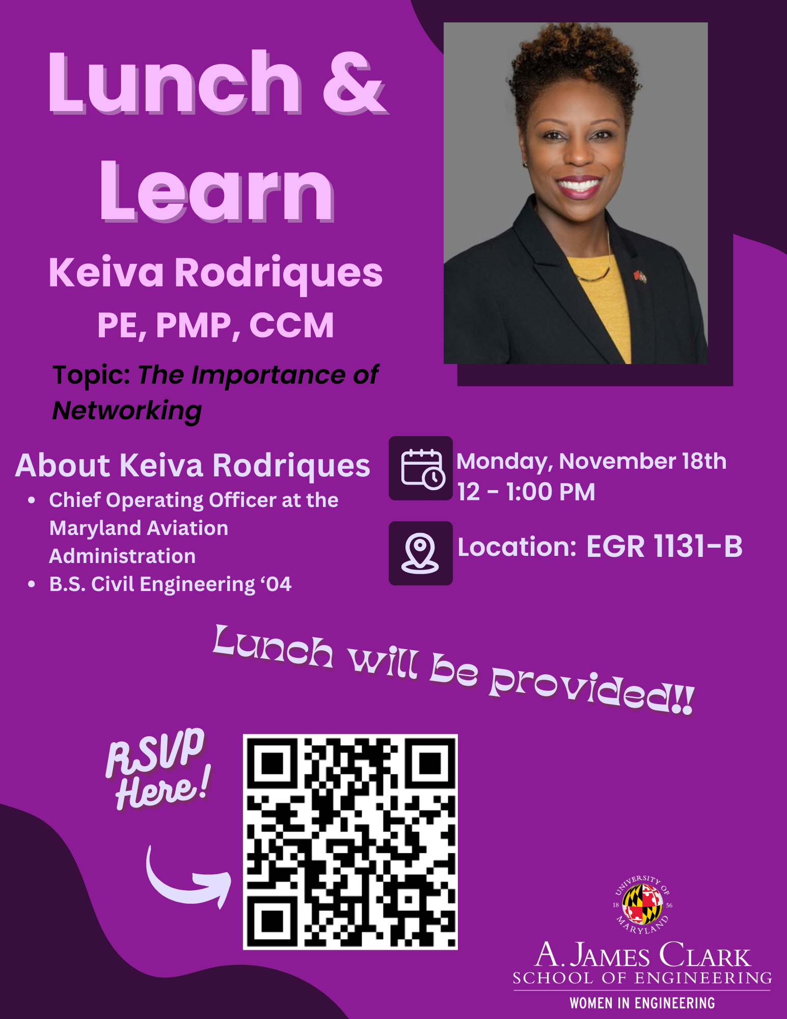 Keiva Rodriques Lunch and Learn