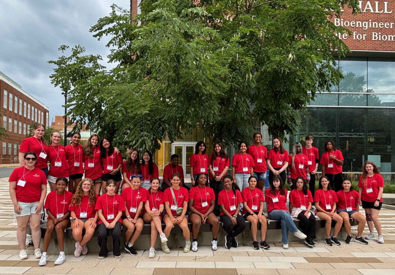 Group photo from WIE Aspire summer program