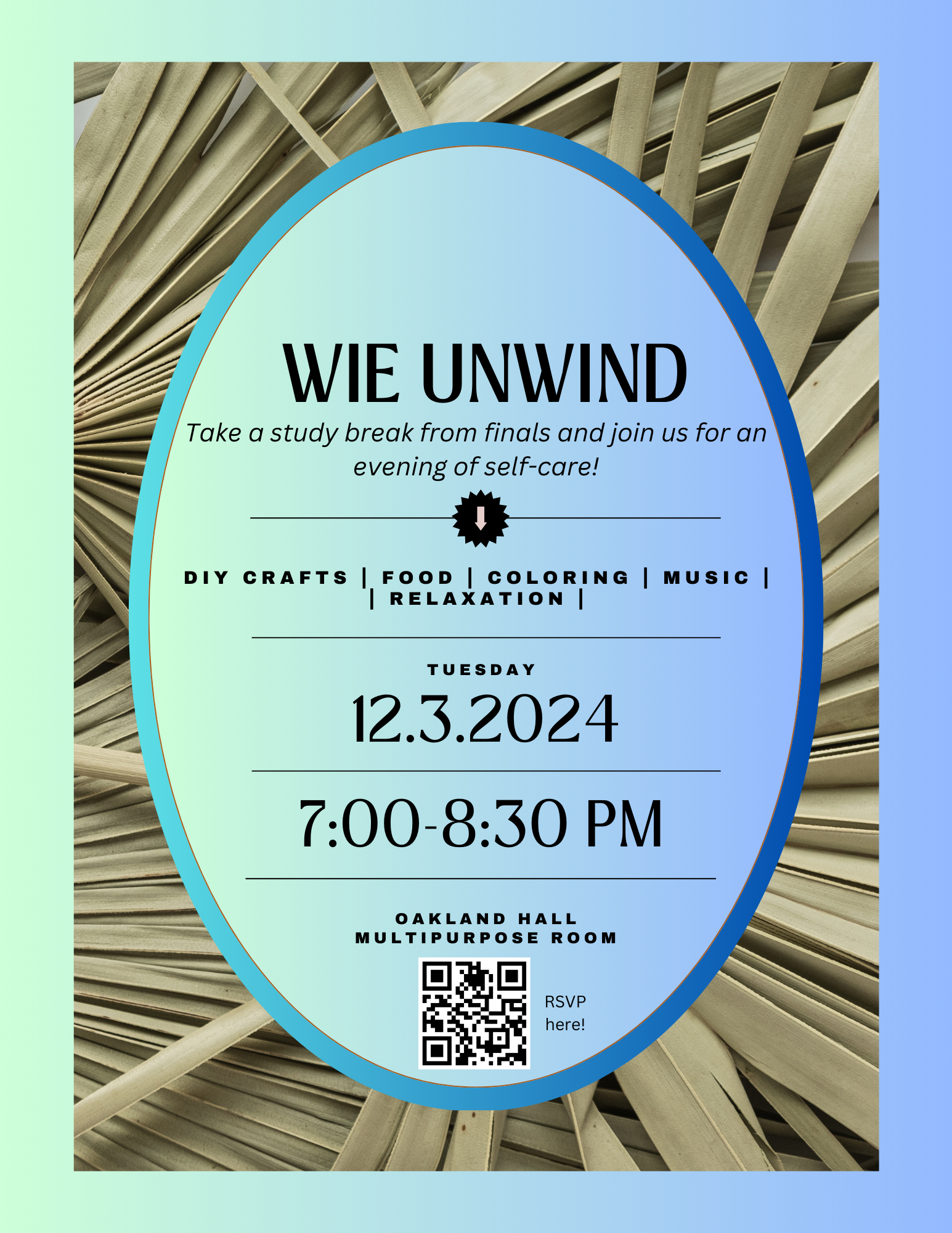 WIE Unwind Flyer