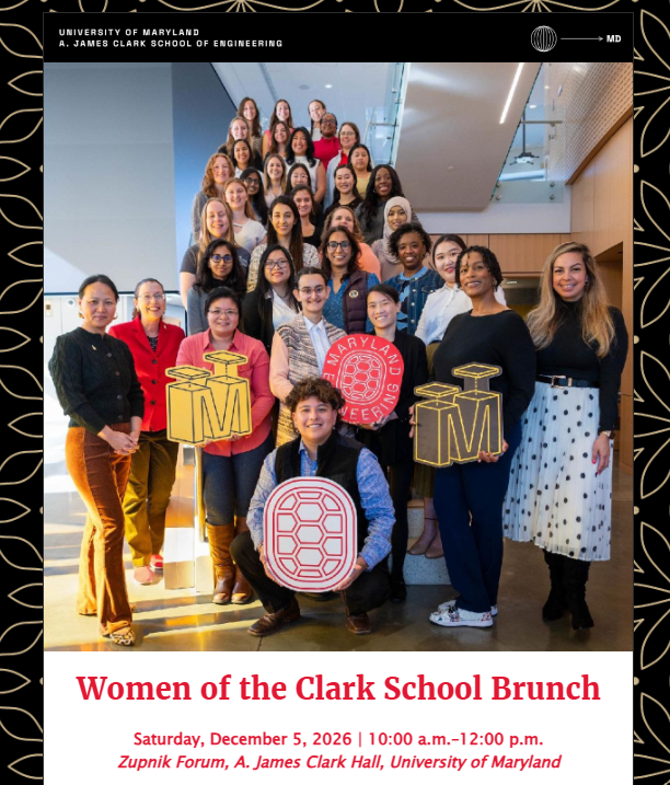 Women of the Clark School Brunch Event Flyer
