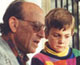 Bob Brodkey with our son, Jaimie, in Sante Fe after the 1992 APS/DFD
meeting in New Mexico.